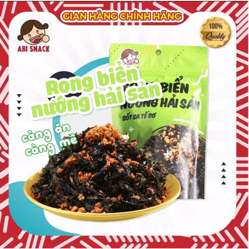 RONG BIỂN NƯỚNG HẢI SẢN SỐT SATE BƠ ABI