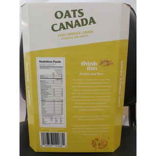 [Mã GROSALE2703 giảm 8% đơn 250K] Yến Mạch CANADA thùng 4.52kg ( nguyên hạt cán mỏng )