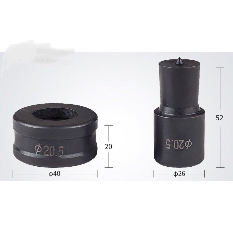 Mũi đột, khuôn đột lỗ đồng thanh cái, sắt V, ... dùng cho máy đột CH-70