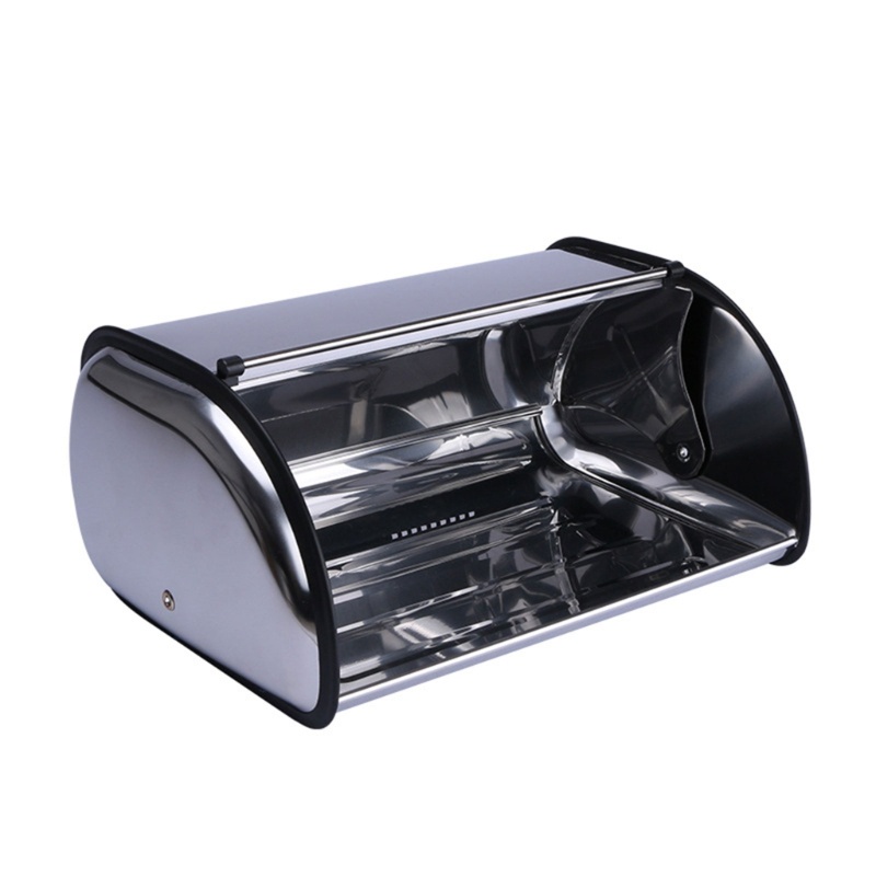 Hộp Đựng Bánh Mì Tráng Miệng Có Nắp Đậy Bằng Thép Không Gỉ