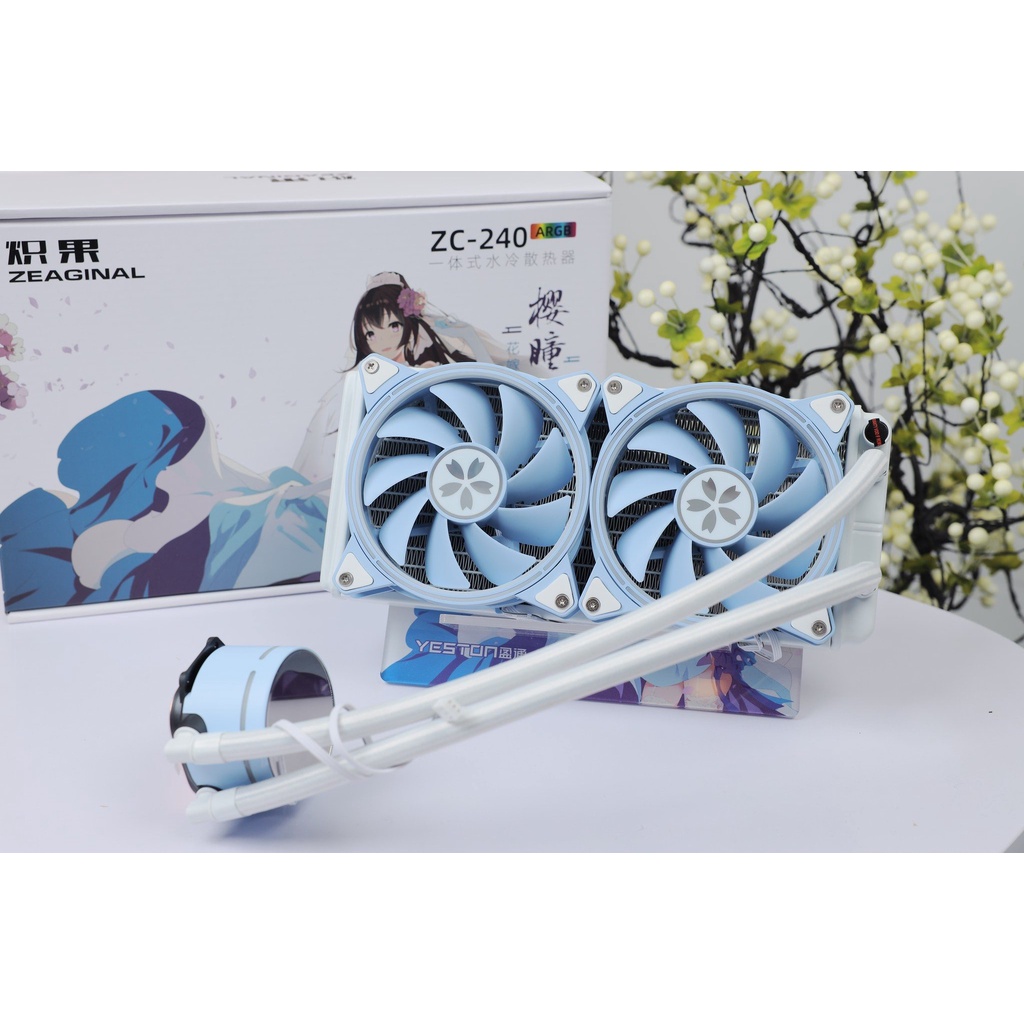 Tản Nhiệt Nước YESTON Sakura ZC-240 ARGB
