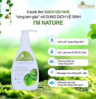 Dung dịch vệ sinh phụ nữ I'm Nature