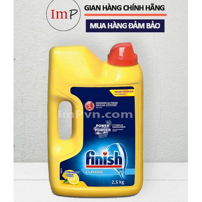 Bột rửa chén Finish 2.5 kg (Hàng Đức )