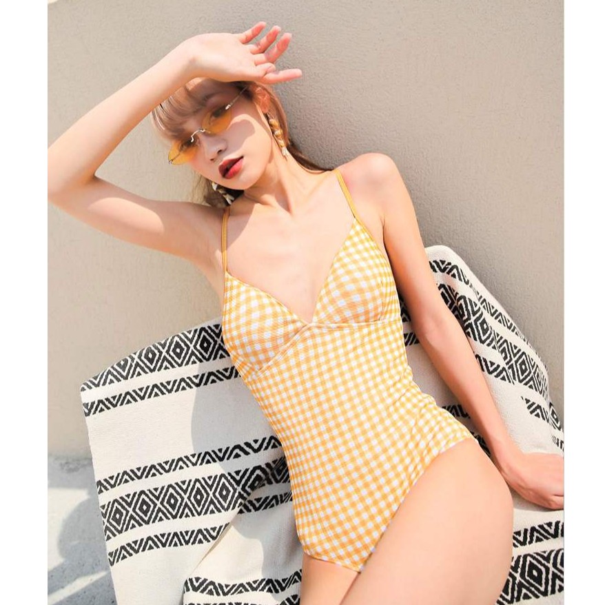 Bộ Đồ bơi đi tắm biển nữ Bikini 1 mảnh (Set Áo liền quần) A1962 Store Nam Spport