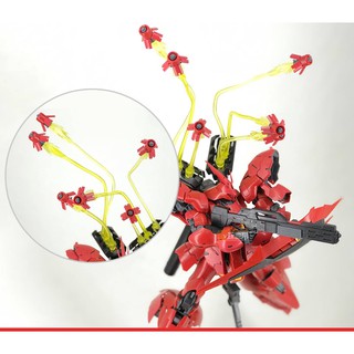 Mô hình lắp ráp RG 1/144 Effect funnel cho RG Sazabi Effect Wings (không kèm gundam )