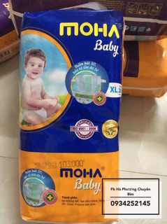 Tã dán Moha M28 L24 Xl20 miếng