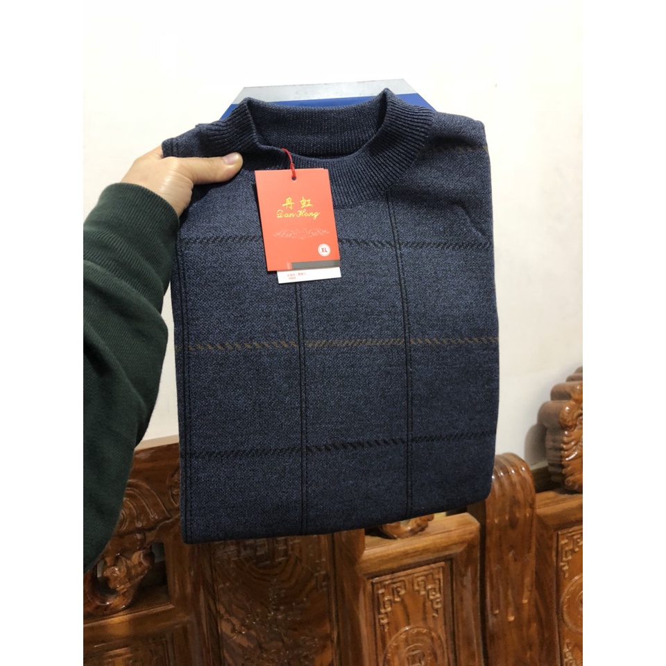 Áo len trung niên lót bông hàng cao cấp