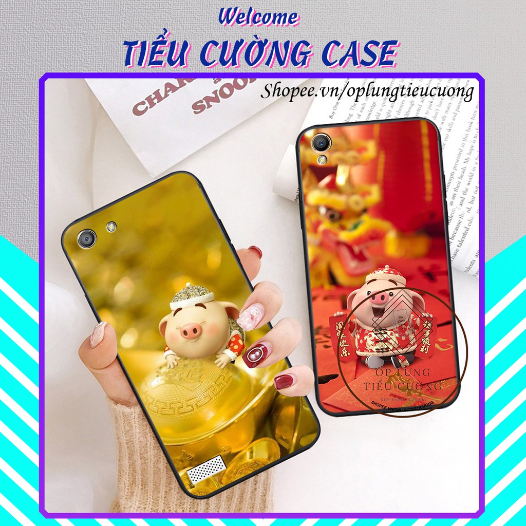 Ốp điện thoại Oppo A33-Neo 7/A37-Neo 9/A39-A57-F3 Lite in hình "Heo hồng ngộ nghĩnh"cực dễ thương,cực đẹp