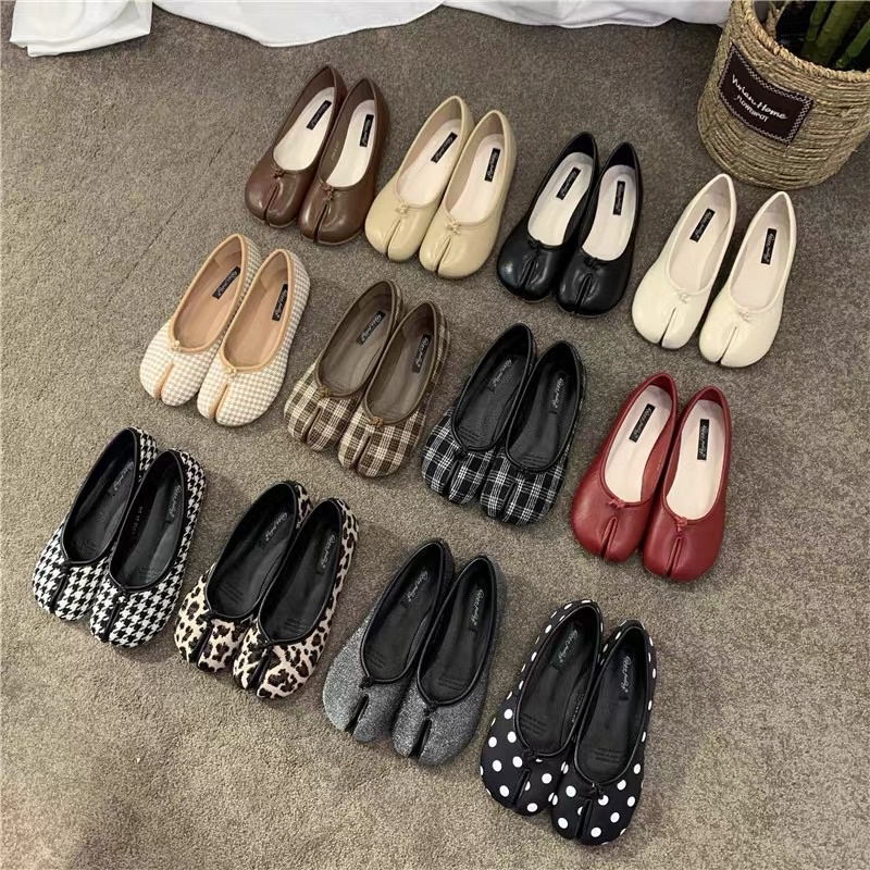 ORDER CHINA  GIÀY BÚP BÊ MÓNG HEO HAPPY FEELING 🤍