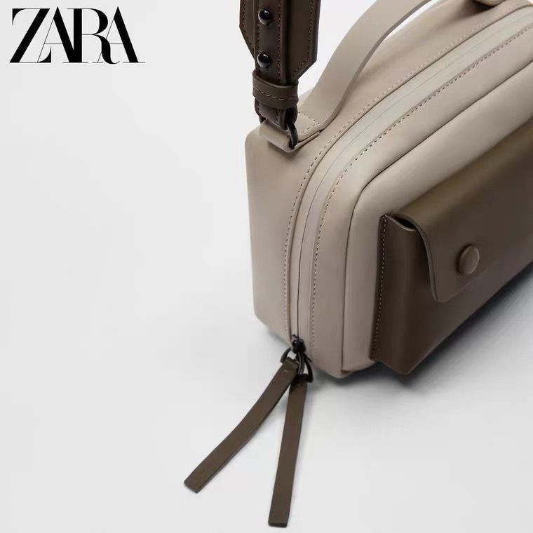 Túi Đeo Chéo Vai ZARA Hình Vuông Nhỏ Đựng Điện Thoại Thời Trang Dành Cho Nam