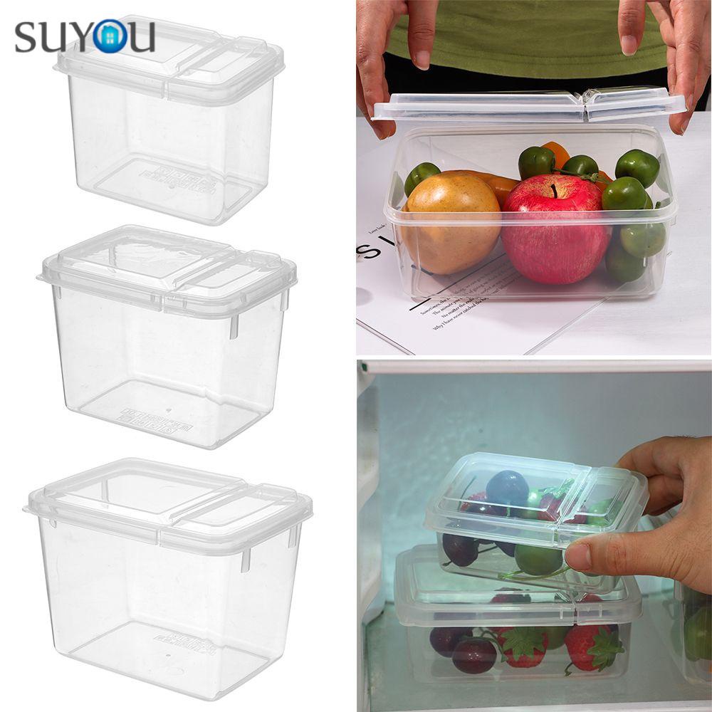 Hộp đựng thực phẩm bằng nhựa có nắp lật 8 kích thước tùy chọn tiện lợi chất lượng cao