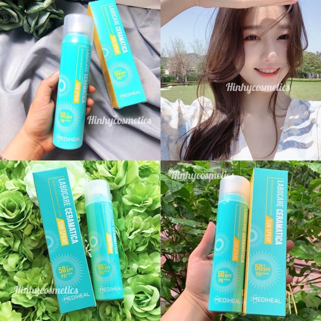 XỊT CHỐNG NẮNG MEDIHEAL LABOCARE CERAMATICA SUN SPRAY 180ML