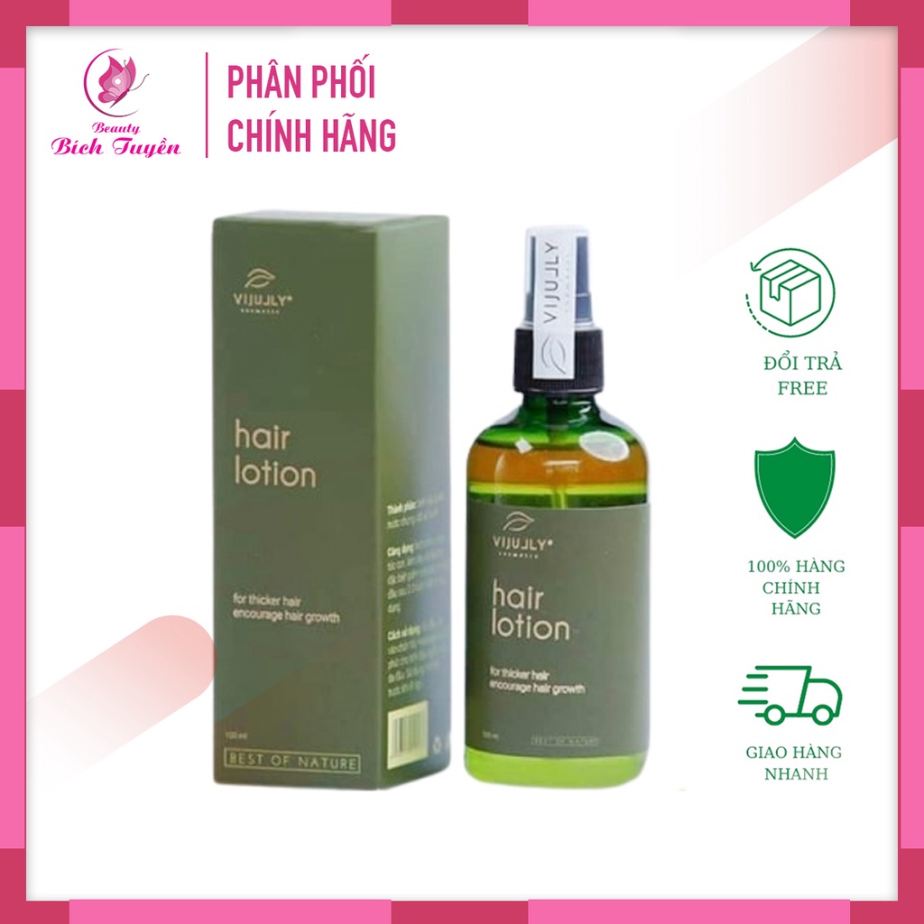 Xịt Bưởi VIJUJLY Ngăn Rụng Tóc Kích Mọc Tóc 100ml