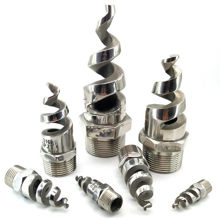 Đầu Phun Nước Xòe Xoắn Ốc 17Mm 21Mm 27Mm 34Mm