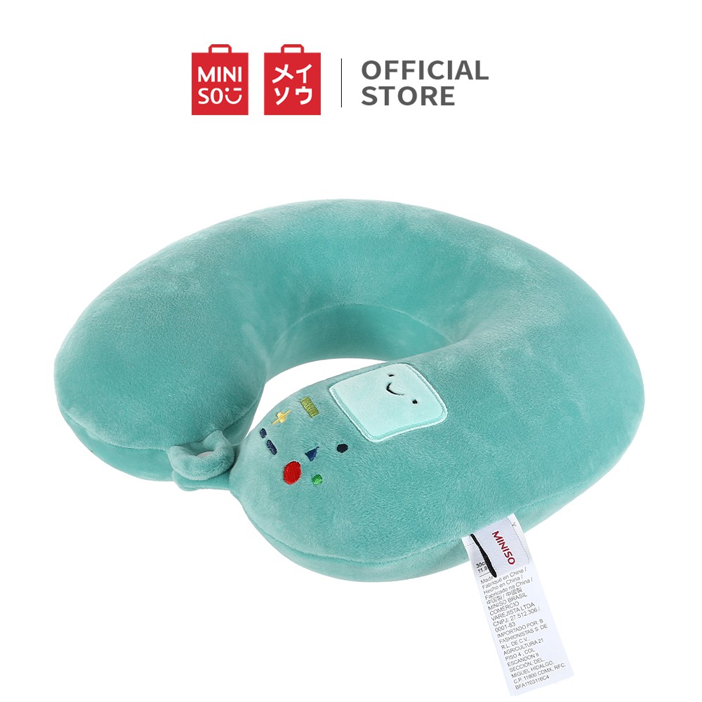 Gối chữ U cao cấp Miniso nâng đỡ cổ khi đi xe nhiều màu sắc