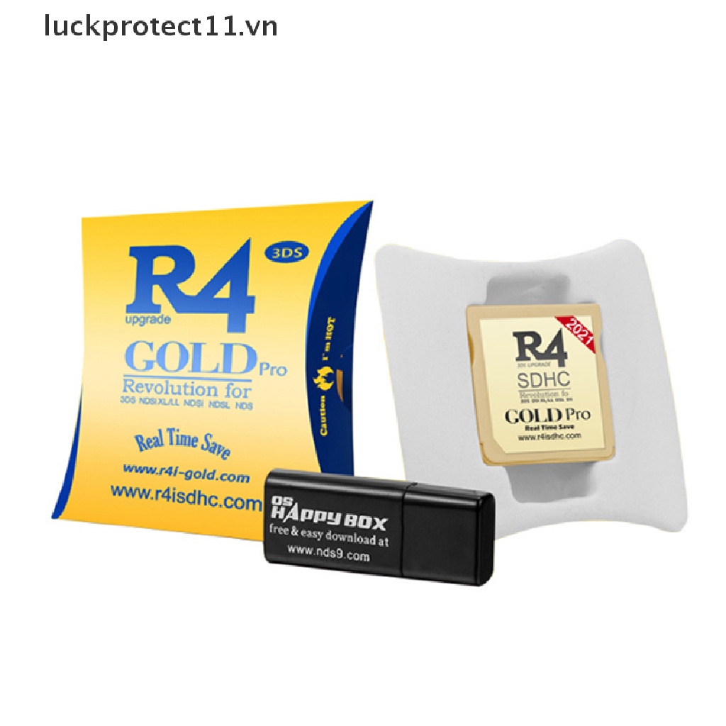 Hộp Điều Hợp USB Mạ Vàng 2021 R4 SDHC Cho DS / 3DS / 2DS