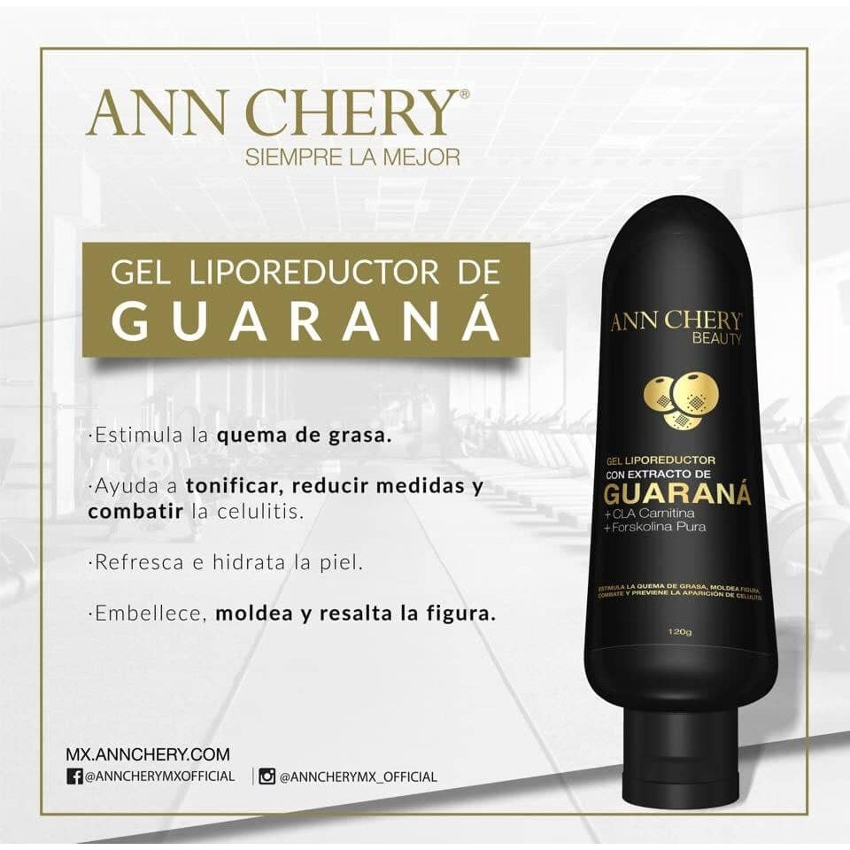 Combo đai Ann Chery + gel tan mỡ cực mạnh Guarana