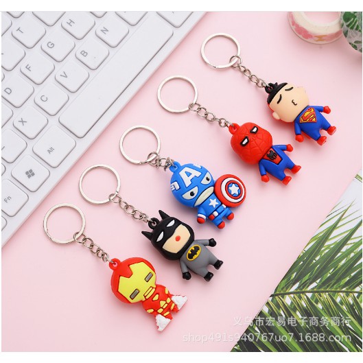 [ Siêu Cute ] Móc khóa siêu anh hùng Avenger phiên bản đặc biệt ZC - Bách Hóa Online