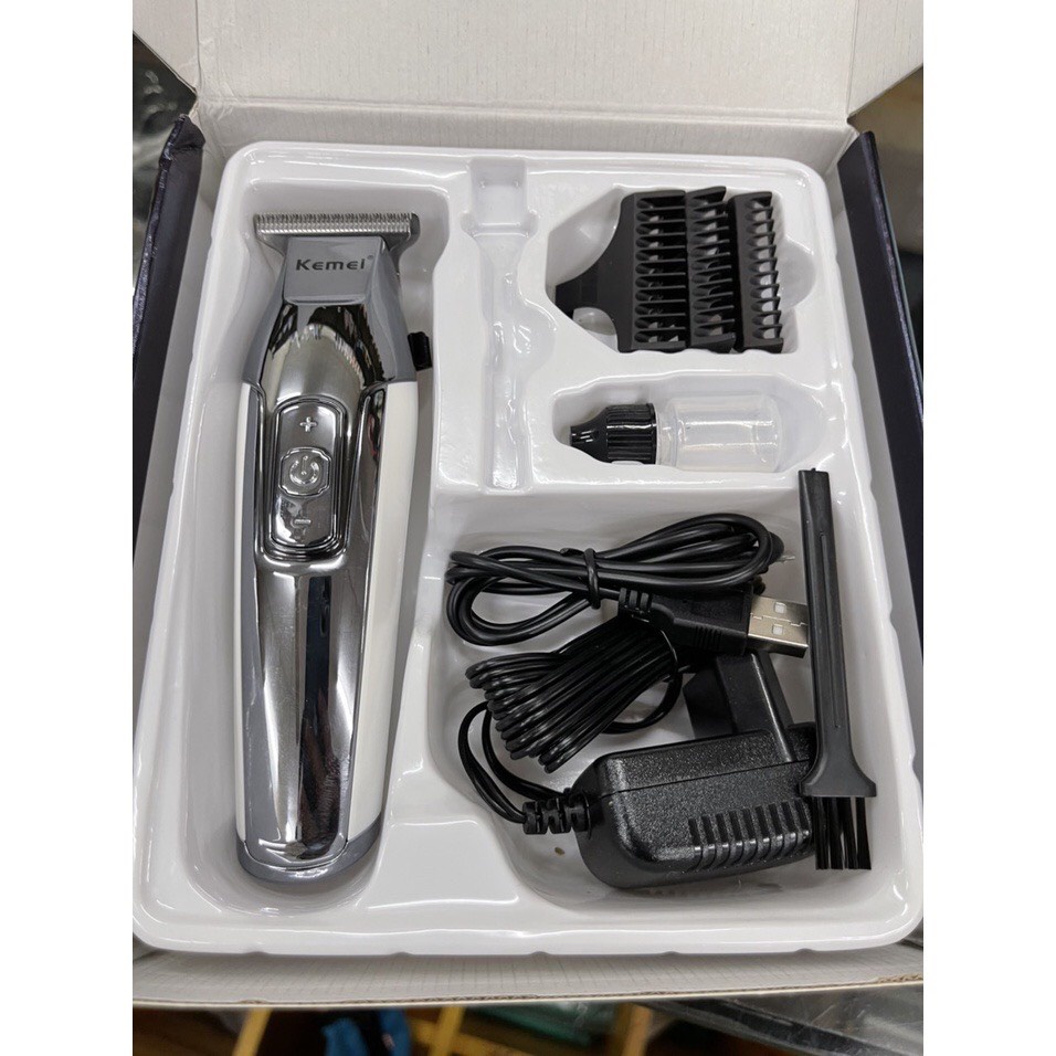 Tông đơ chấn viền động cơ turbo cao cấp kemei 5027,tăng đơ cạo viển kẻ chân tóc chuyên nghiệp