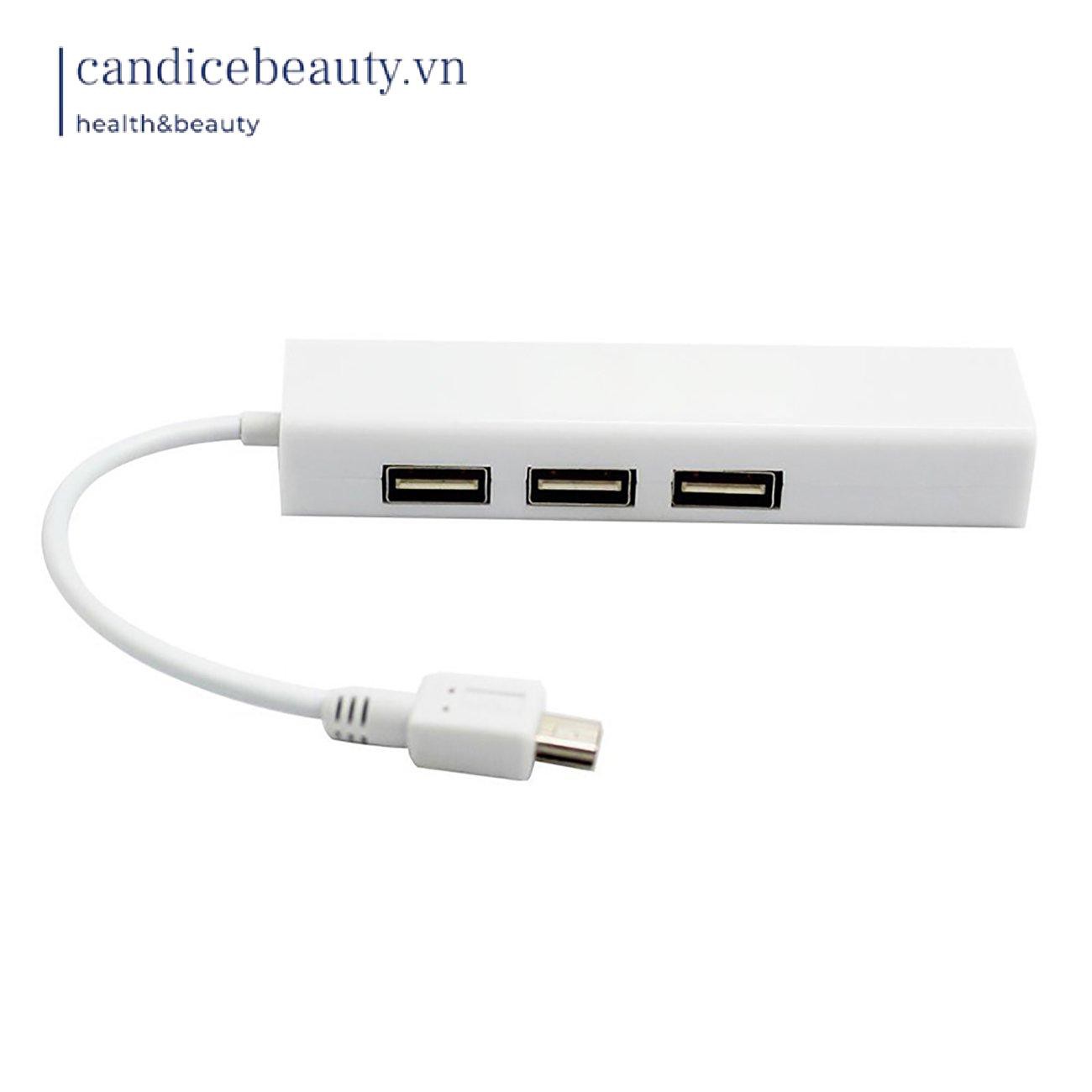 Bộ Chuyển Đổi Usb 5 Pin Sang Lan Ethernet Rj45 3 Cổng Usb | BigBuy360 - bigbuy360.vn
