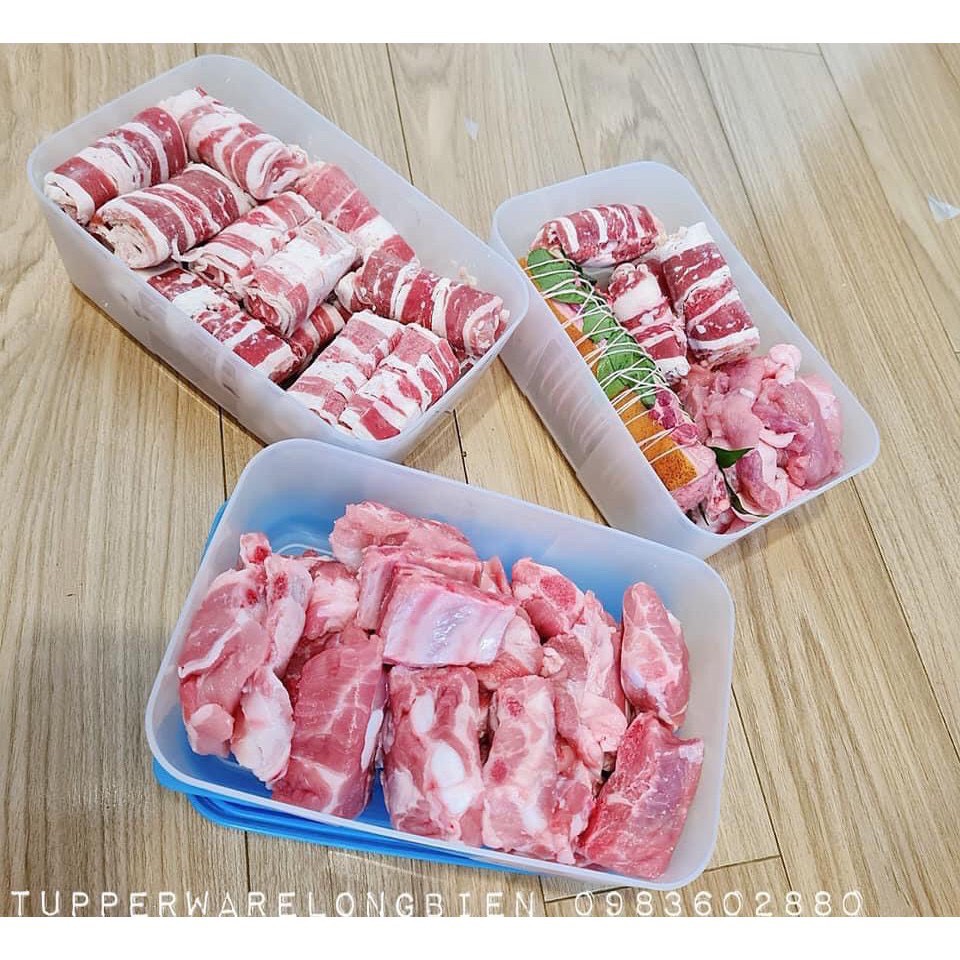 Tupperware hộp trữ đông lẻ 1,5L