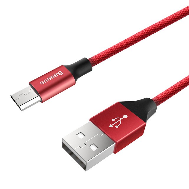 Cáp sạc Baseus Micro USB (1.5m, 2A, Quick charge 3.0) Yiven Series cho Samsung/ Xiaomi/ Oppo/ Asus/ Huawei ...