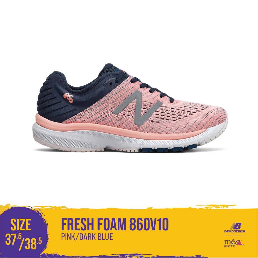 Giày Chạy Bộ Nữ New Balance Fresh Foam màu hồng size 37.5 - 38.5