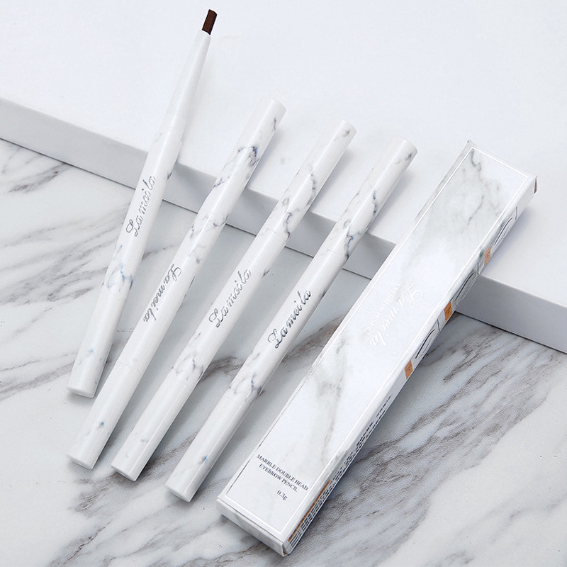 Bút Kẻ Lông Mày Hai Đầu Chống Thấm Nước Tiện Dụng