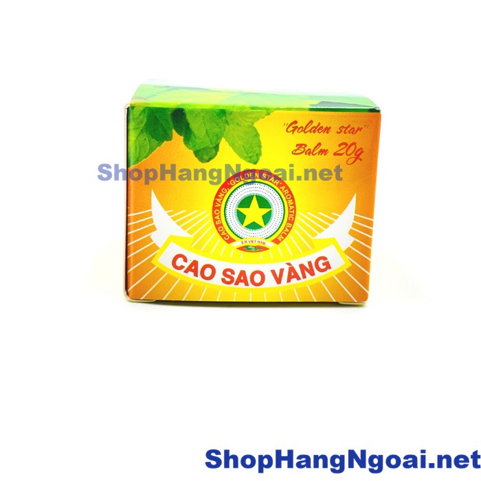 Cao sao vàng 20g - Golden star balm 20gram