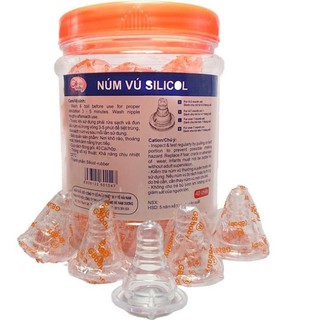 Núm ti bình sữa cổ hẹp GB Baby Hàn Quốc