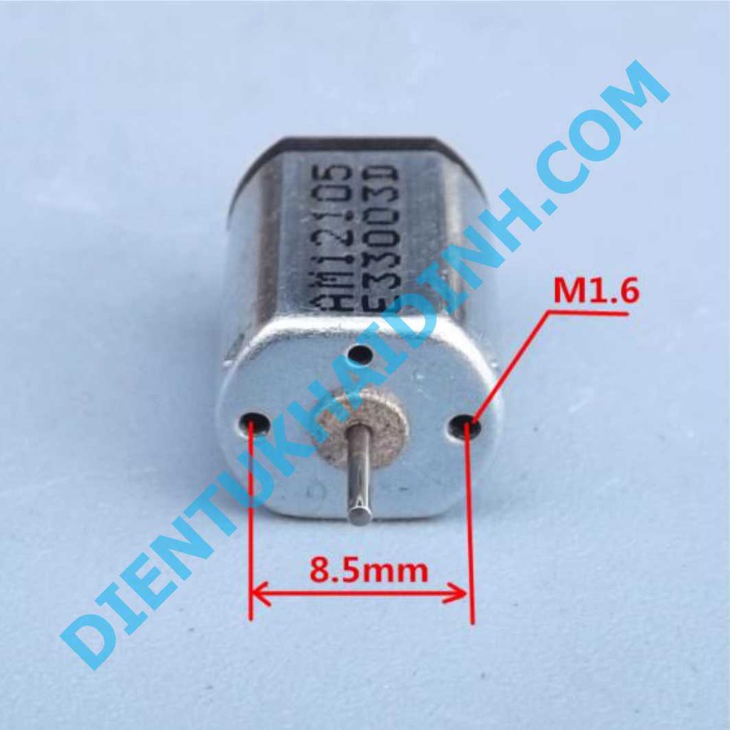 2 cái động cơ DC N20 3.7V30000RPM trục 1mm AM12105 kde3953