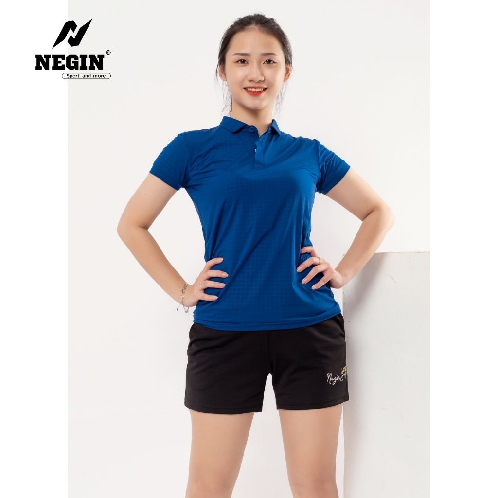 Áo Polo Nữ NEGIN Dáng Regular Fit Tay Ngắn Với Màu Sắc Năng Động, Chất Vải Thoáng Mát Co Giãn AND331W