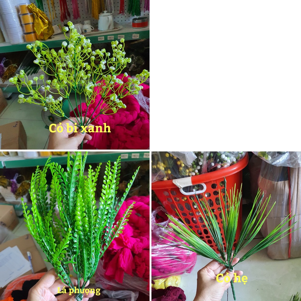 Cỏ giả trang trí chậu cây , cỏ điểm, hoa giả trang trí chậu cây, cỏ nhựa,cỏ nhân tạo