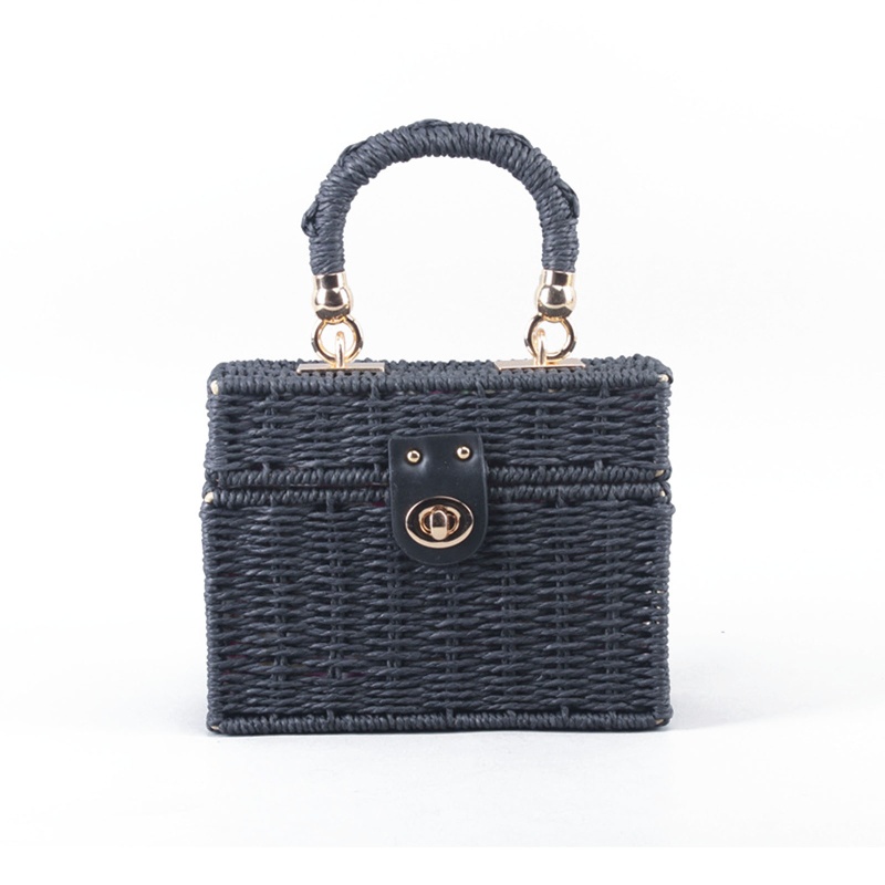 Túi Đeo Chéo Vai Đan Cói Thời Trang Cho Nữ