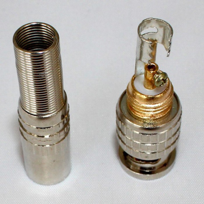 Jack BNC LÒ XO (LOẠI TỐT , MẠ ĐỒNG)