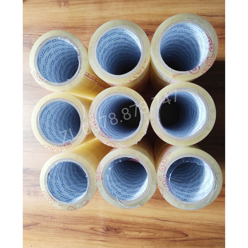 1 Cây Băng Keo Loại 100 Yard , 4.8cm ( Hơn 1 Kg)