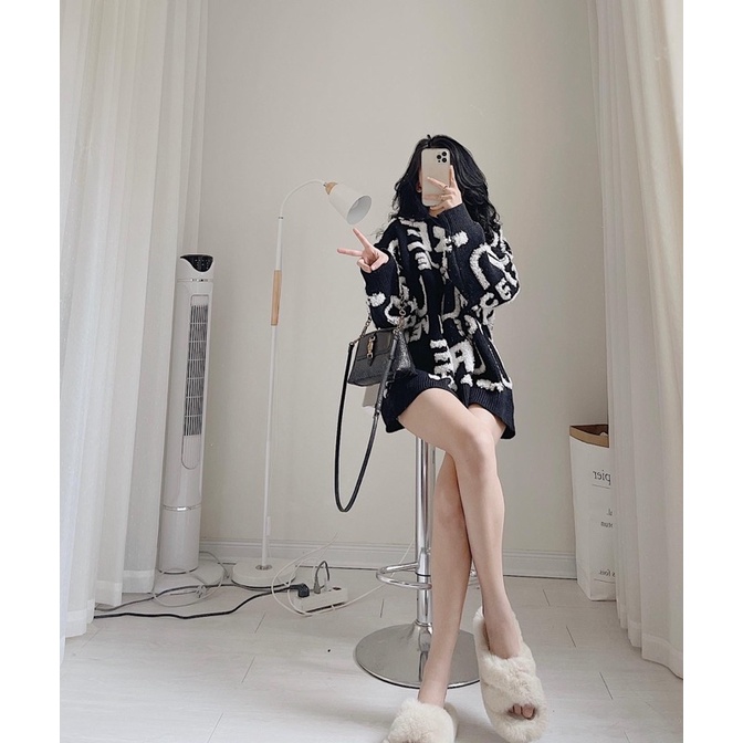 Áo len khủng long dấu quần chất dày dặn | BigBuy360 - bigbuy360.vn