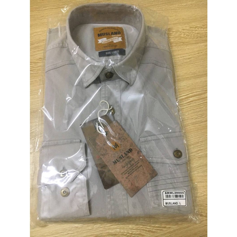 Áo sơ mi nam DUVA chất liệu kaki cotton co giãn, thấm hút tốt 4 màu trẻ trung SM01