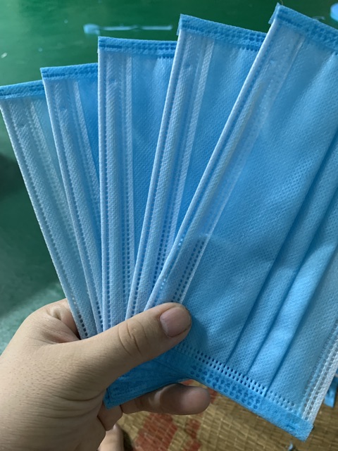 Hộp Khẩu Trang Y Tế 4 Lớp,Hộp 50 Chiếc Tác Dụng Kháng Khuẩn,Lọc Khói Bụi Độc Hại