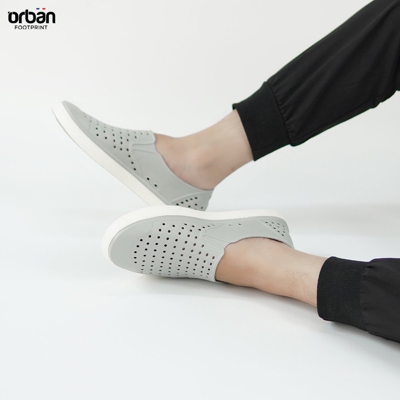 GIÀY NHỰA URBAN DÁNG SLIP ON- GIÀY NHỰA ĐI MƯA- ĐI BIỂN- GIÀY LỖ- SIÊU NHẸ, SIÊU ÊM