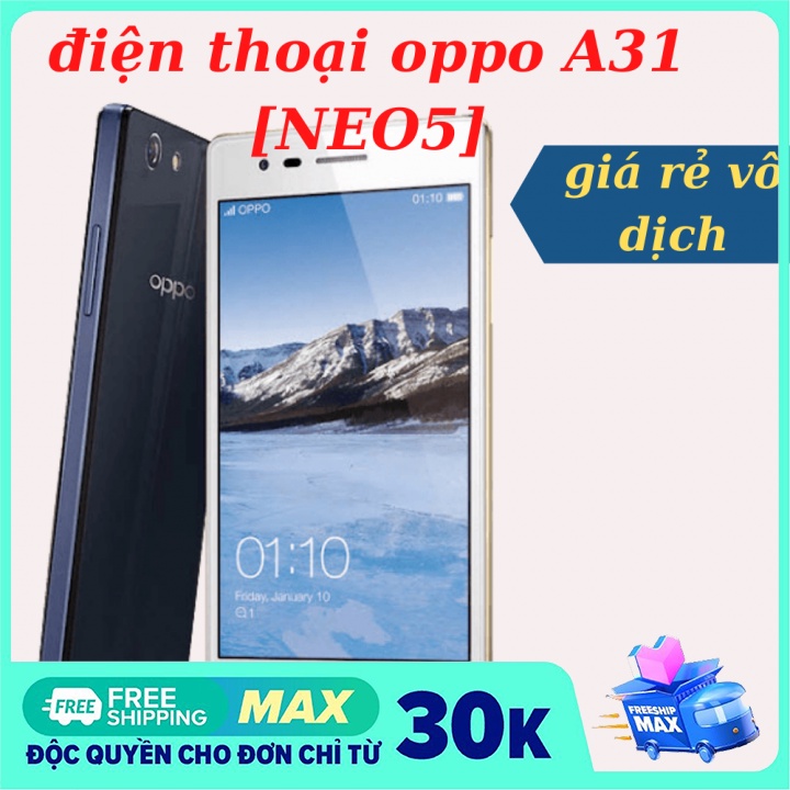 [giá sốc] điện thoại Oppo A31 Neo5 ram 2G/16G 2sim mới, Chiến Liên Quân,chơi Zalo FB TikTok chính hãng