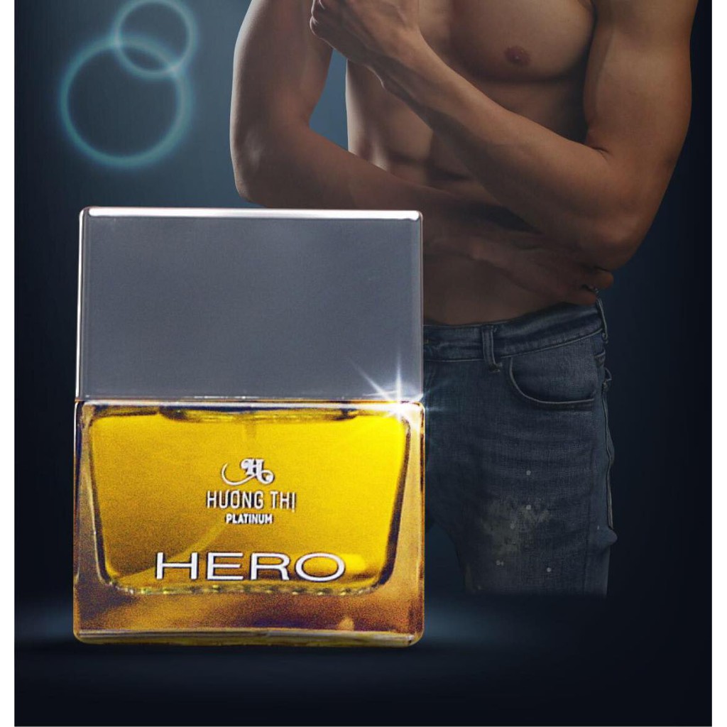 Nước hoa nam Hero HƯƠNG THỊ chính hãng 50ml + tặng mẫu thử nước hoa
