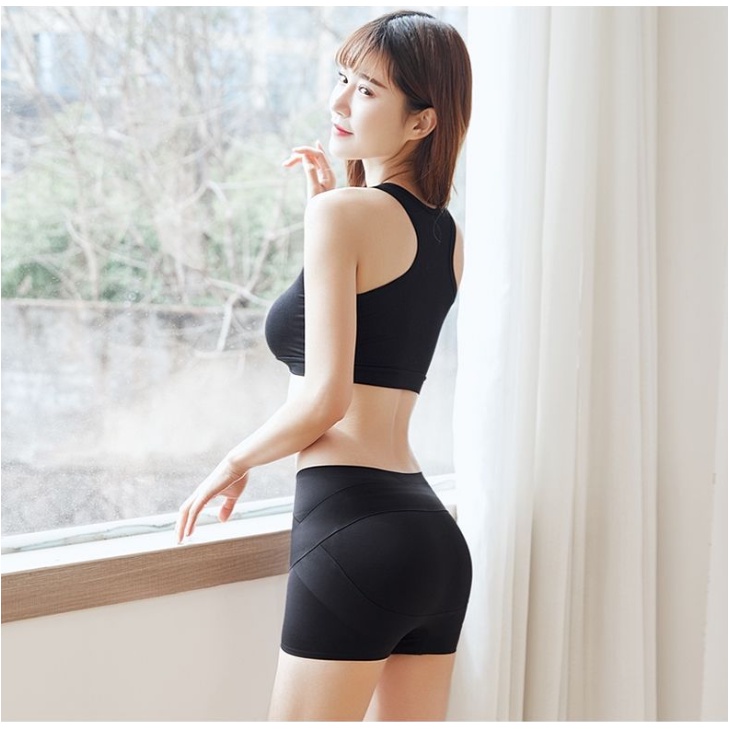 Quần mặc trong váy Eva Bra nâng mông không đường may chất su đúc mềm mại cao cấp - GB1539