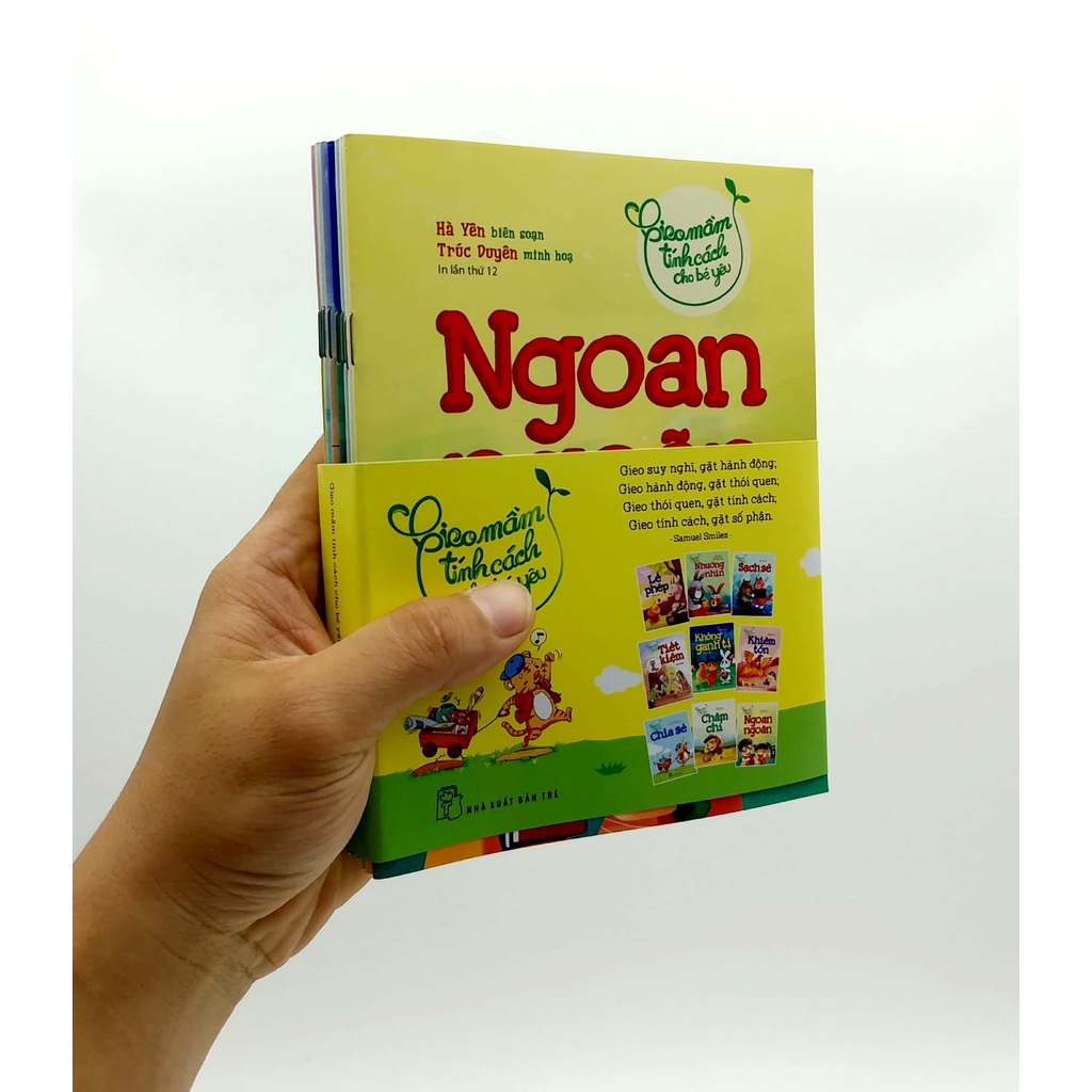 Sách Bộ Sách Gieo Mầm Tính Cách Cho Bé Yêu (2022) (Bộ 9 Cuốn)