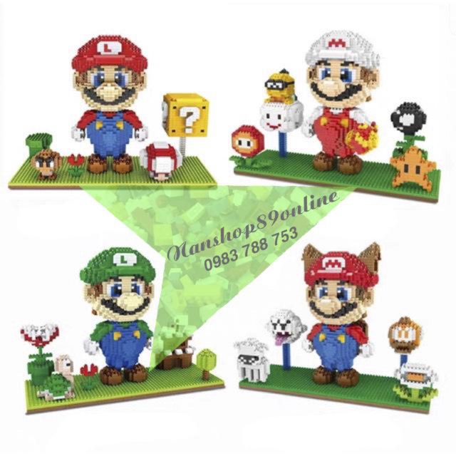 ĐỒ CHƠI LẮP RÁP LEGO 3D Blocks Mini [MARIO]