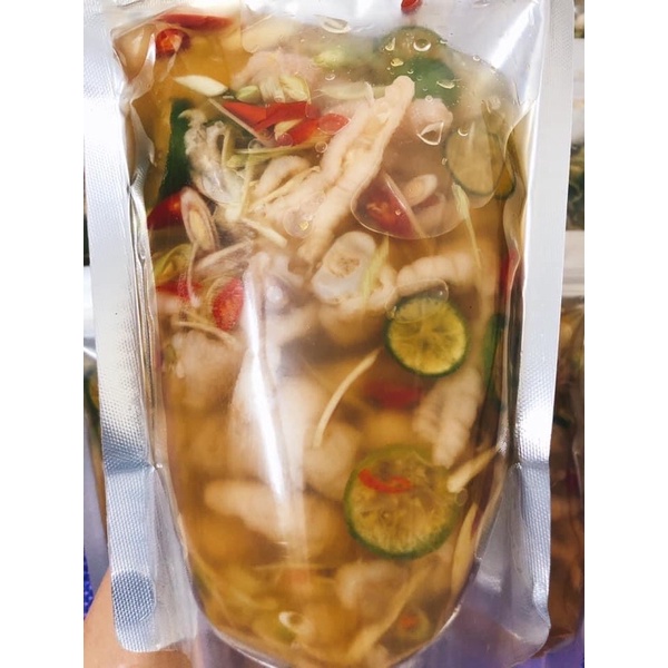 Chân Gà Rút Xương Sả Tắc