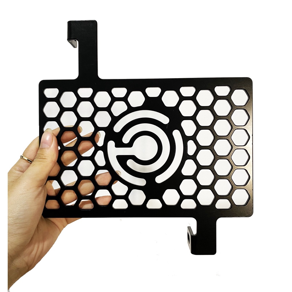 Che Két Nước Exciter 155 Nhôm CNC Lô Gô BremBoo Bảo Vệ Két Nước Khỏi Móp Méo