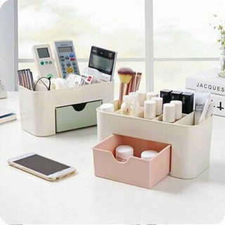 Kệ mỹ phẩm 1 tầng - kệ mỹ phẩm nhựa đa năng
