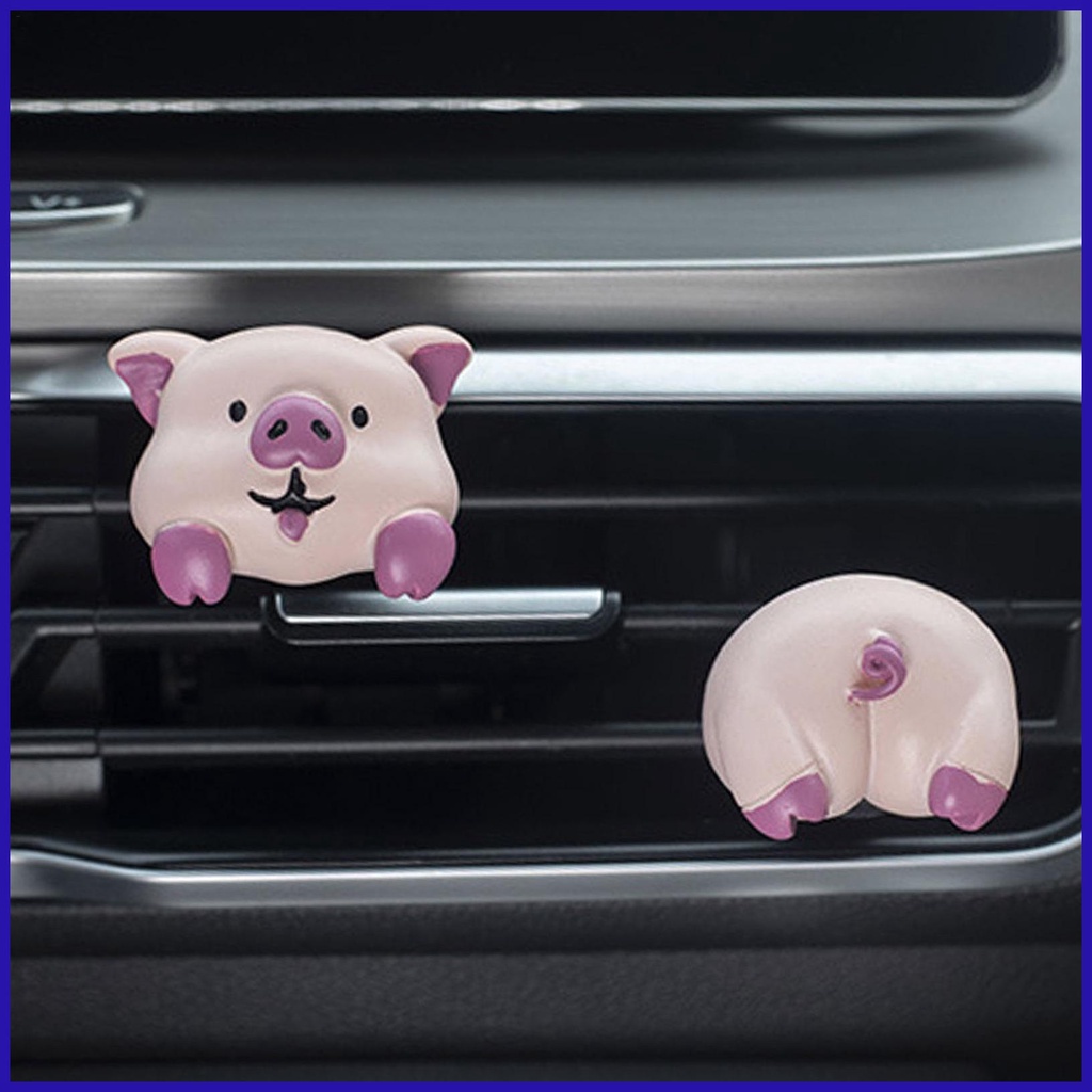 Kẹp Trang Trí Máy Lạnh Xe Hơi Hình Động Vật Dễ Thương