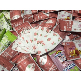 Combo 50c khẩu trang 4d cho bé